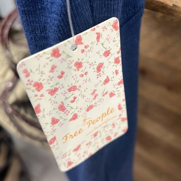 NWT Free People ribbed lace up tank top size XS - Picture 6 of 10